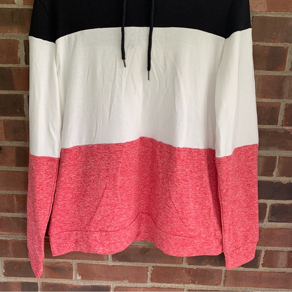 Color Block Hooded Sweatshirt Women’s Medium NEW - Picture 3 of 7